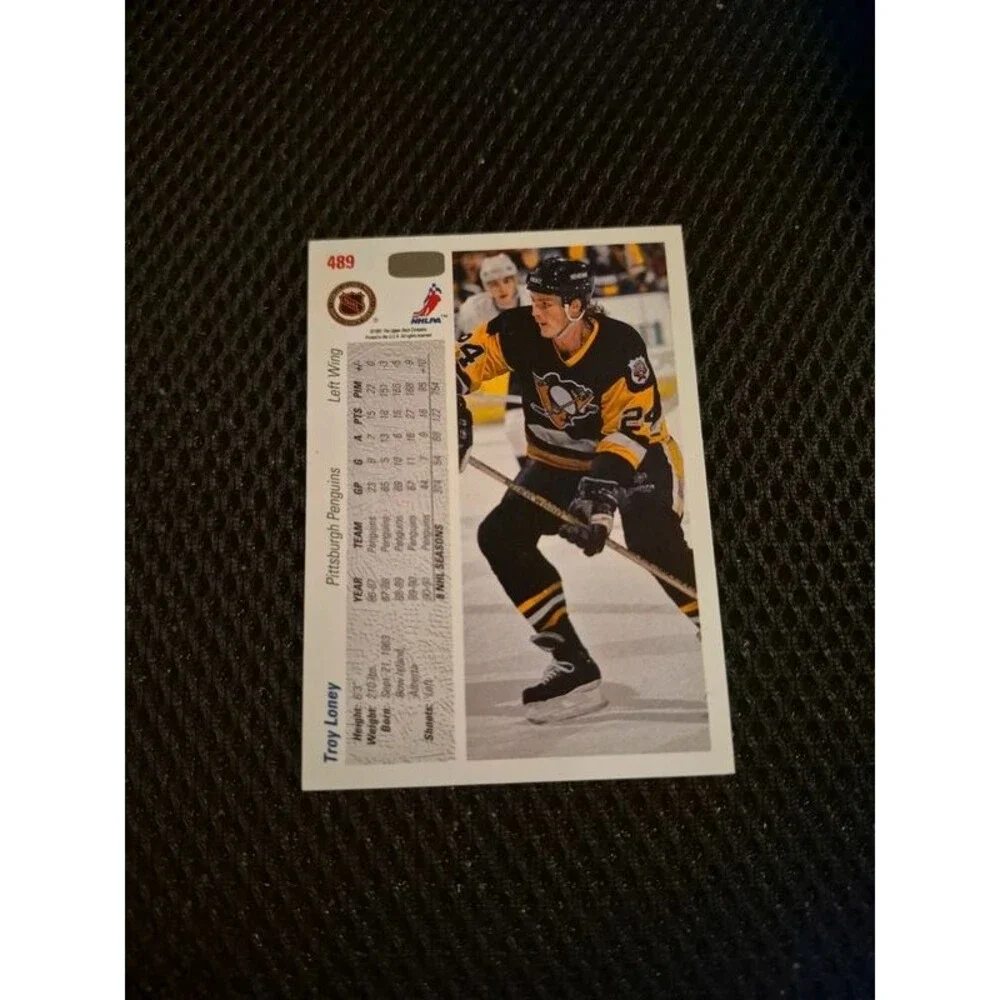 Troy Loney #489 Hockey Card
